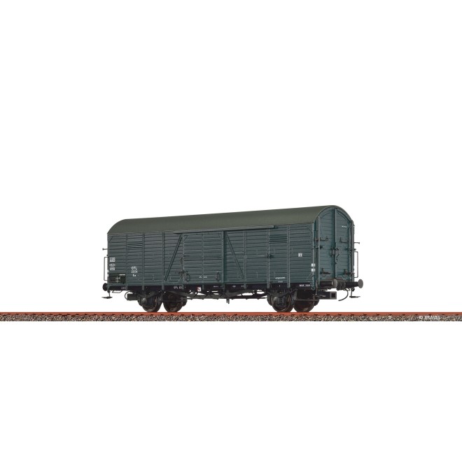 Brawa 50498 - H0 Gedeckter Güterwagen Kuw CFL