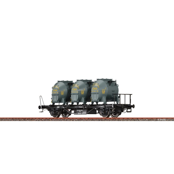 Brawa 50925 - H0 Behältertragwagen BTs30 CSD
