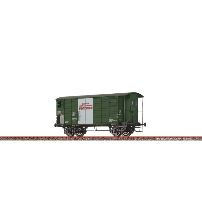 Brawa 50990 - H0 Gedeckter Güterwagen K2