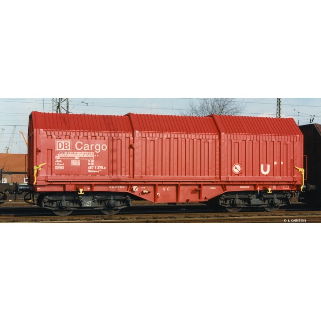 Brawa 51009 - H0 Teleskophaubenwagen Shimmns-u708 DB AG