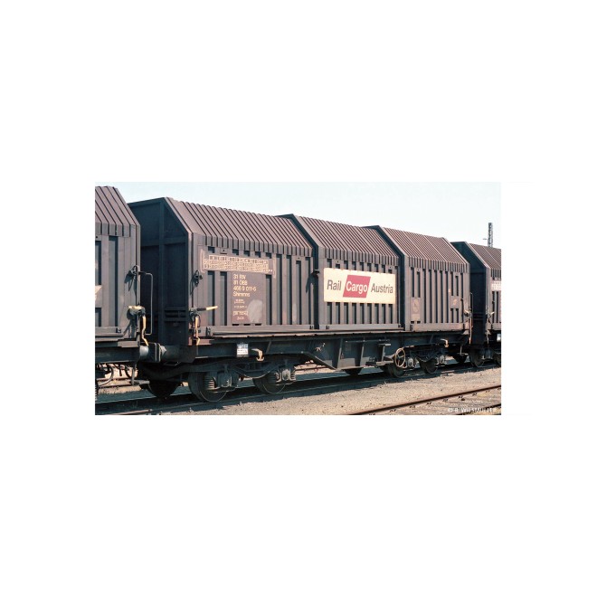 Brawa 51012 - H0 Teleskophaubenwagen Shimmns ÖBB, Rail Cargo Austria