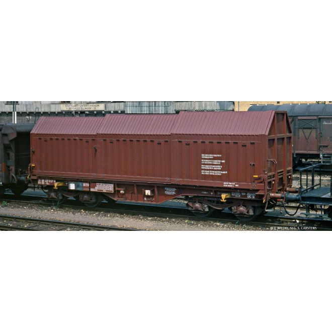 Brawa 51016 - H0 Teleskophaubenwagen Shis Type 3614B0 SNCB
