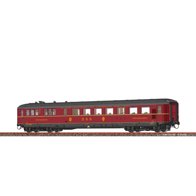 Brawa 51046 - H0 Speisewagen WR4üge DSG