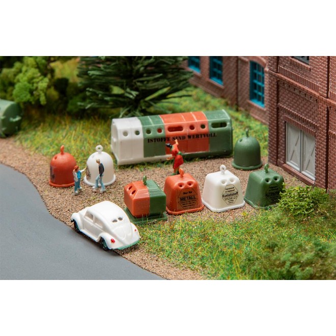 Faller 272567 - Wertstoffcontainer-Set