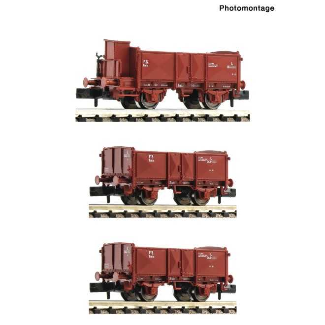 Fleischmann 6660034 - 3-tlg.Set Kohlezug FS