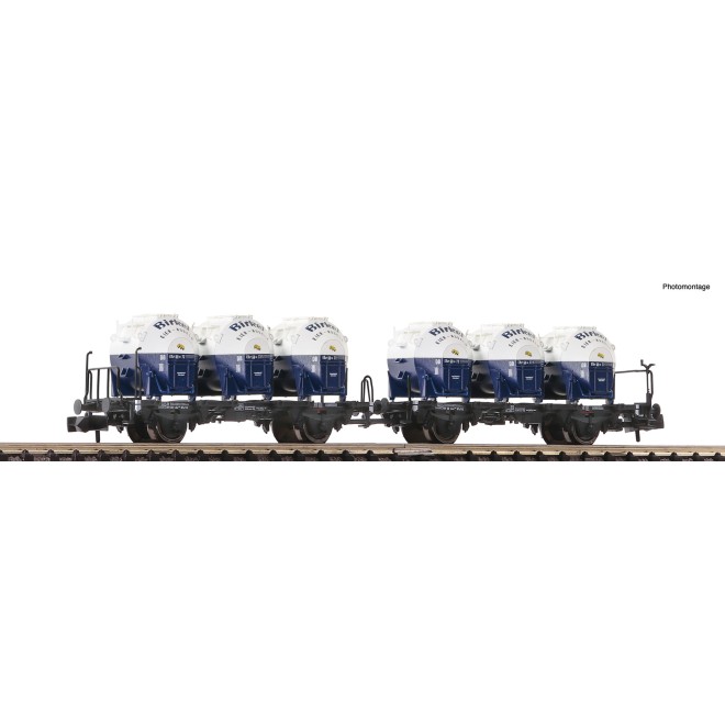 Fleischmann 6660046 - Behältertragw.Dpl. Birkel