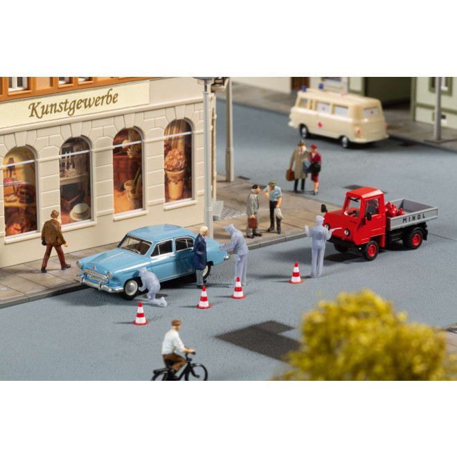 Auhagen 43684 - Figuren Verkehrskontrolle TT