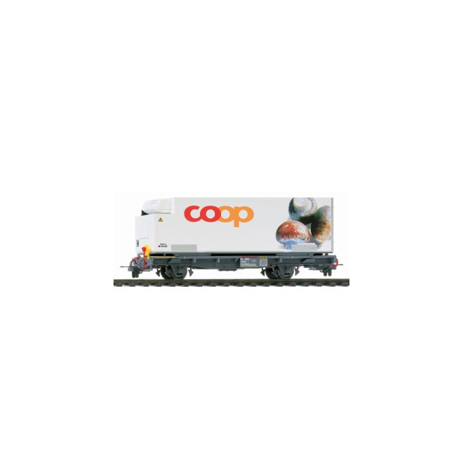 Bemo 2269110 - RhB Lb-v 7860 mit Coop-Container