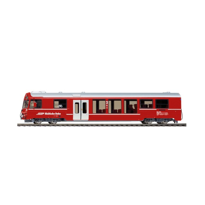 Bemo 3249105 - RhB BDt 1755 Steuerwagen NEVA-Retica rot