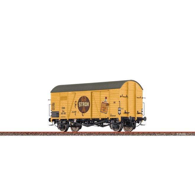 Brawa 47938 - H0 Gedeckter Güterwagen Gms