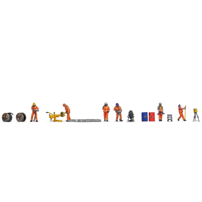 Noch 35901 - Figuren-Themenwelt „Gleisbau“