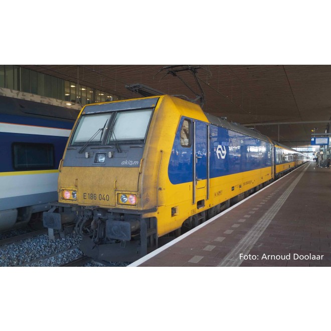 Piko 21662 - ~E-Lok BR/Sound 186 NS VI + 8pol. Dec.