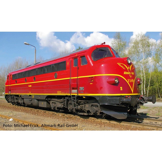 Piko 52504 - Diesellok NoHAB 1149 Altmark Rail VI + DSS PluX22