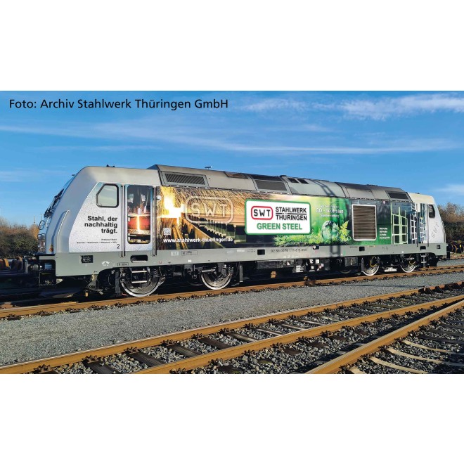Piko 57345 - ~Diesellok Traxx Stahlwerk Thüringen VI + PluX22 Dec.