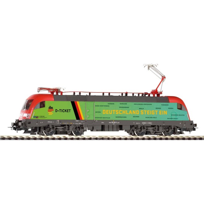 Piko 57927 - E-Lok Taurus Deutschland-Takt DB AG VI + DSS PluX22