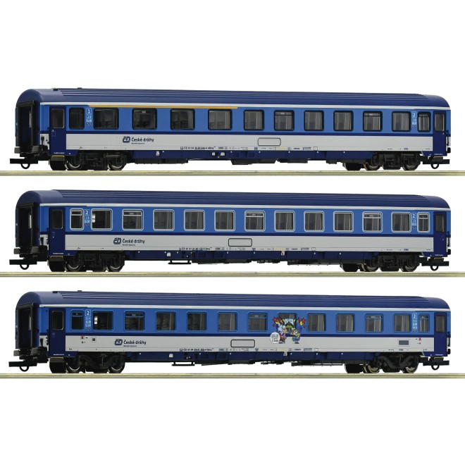 Roco 6200002 - 3er Set Eurofima CD