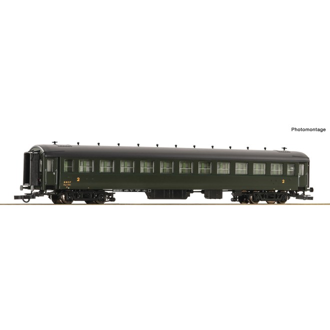 Roco 6200007 - Ostbahnwag. 2. Kl. SNCF #3