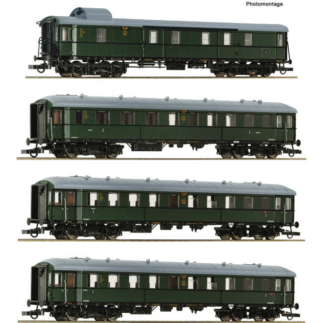 Roco 6200056 - 4er Set Zwickauer Trad. #1