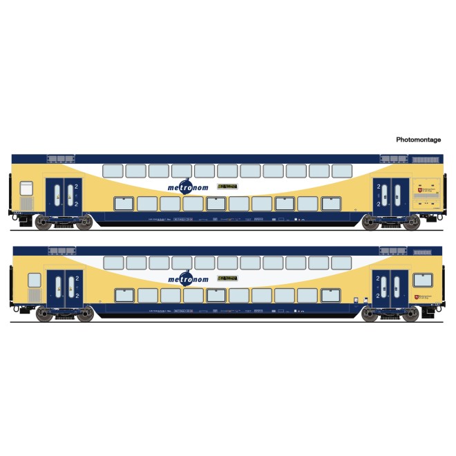 Roco 6220106 - 2er Set Dosto Metronom AC