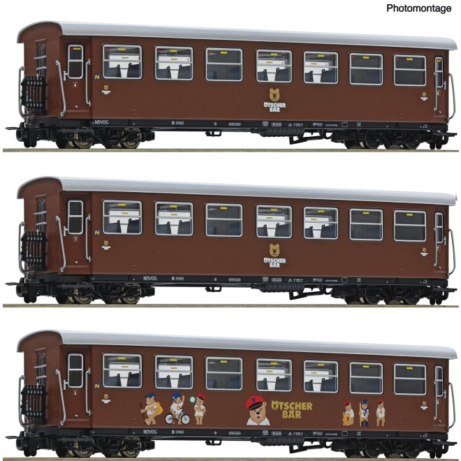 Roco 6240002 - 3er Set Personenzug Növog