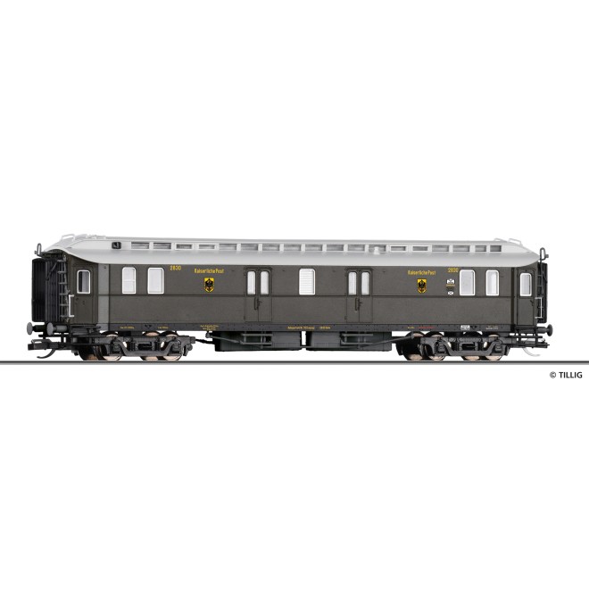Tillig 12080 - Bahnpostwagen kaiserliche Post der K.P.E.V.