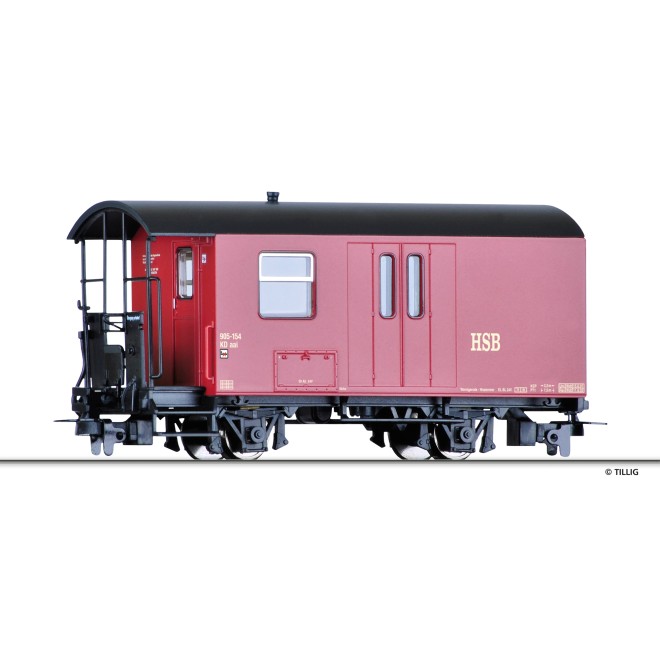 Tillig 13973 - Packwagen der HSB