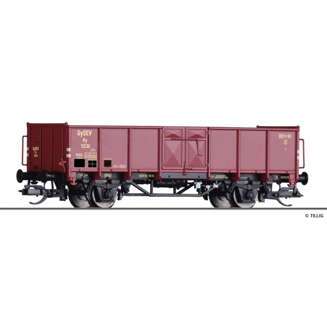Tillig 14094 - Offener Güterwagen der GySEV