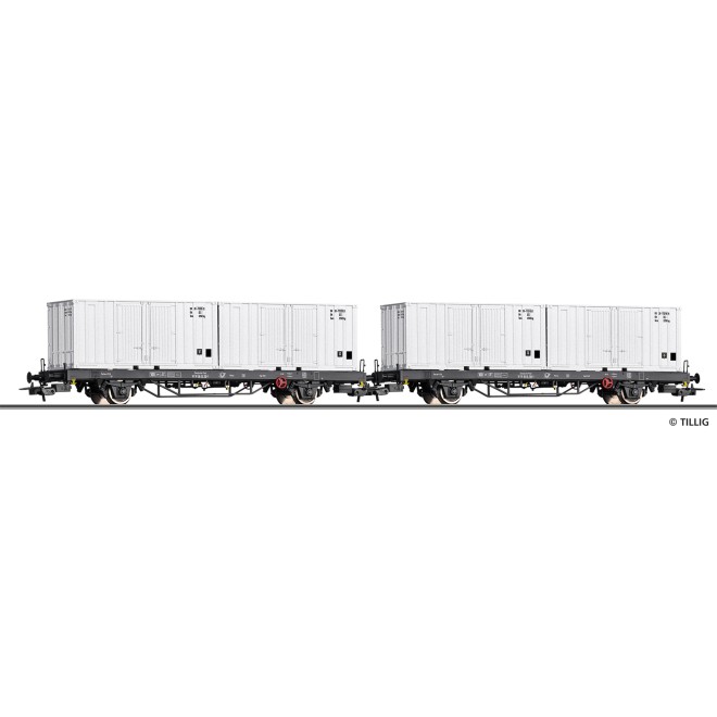 Tillig 70056 - Güterwagenset der Deutschen Post