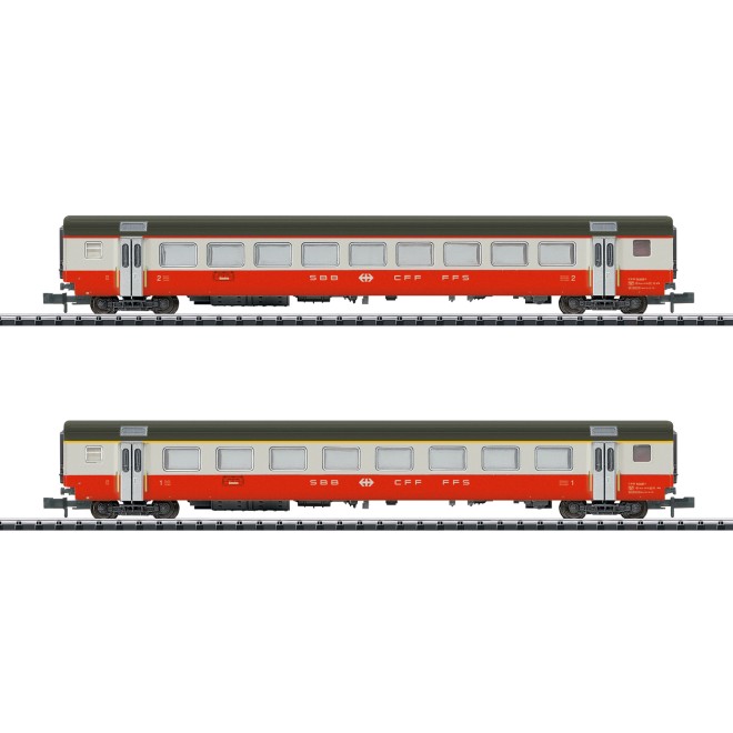 Minitrix 18721 - Wagen-Set Swiss Express Set B