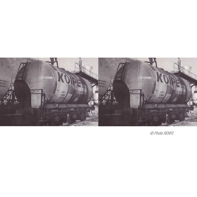 Arnold HN6611 - RENFE, 2-tlg. Set 3-achs. Kesselwagen