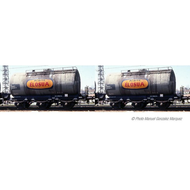 Arnold HN6613 - RENFE, 2-tlg. Set 3-achs. Kesselwagen