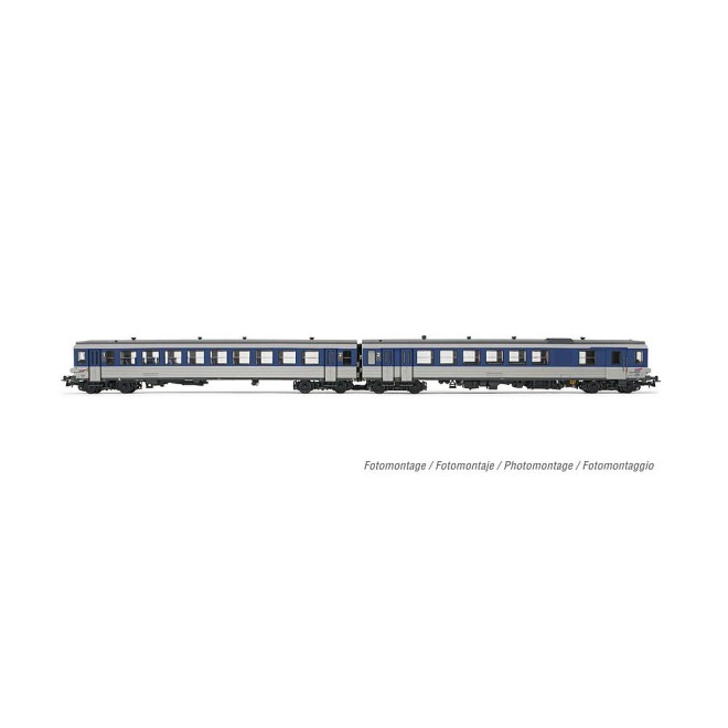Jouef HJ2615 - SNCF, 2-tlg. Dieseltriebwagen EAD XBD 4717 + XRABx008714