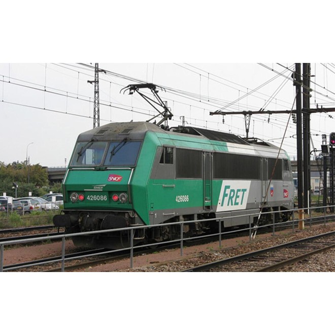 Jouef HJ2469 - SNCF, elektrische Zweisystemlokomotive BB 426086,FRET-mit Carmillon-Logo, (Wappen Cognac)