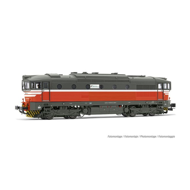 Rivarossi HR2930S - Mercitalia Shunting & Terminal, Diesellokomotive Rh. D.753, mit Digital-Sound
