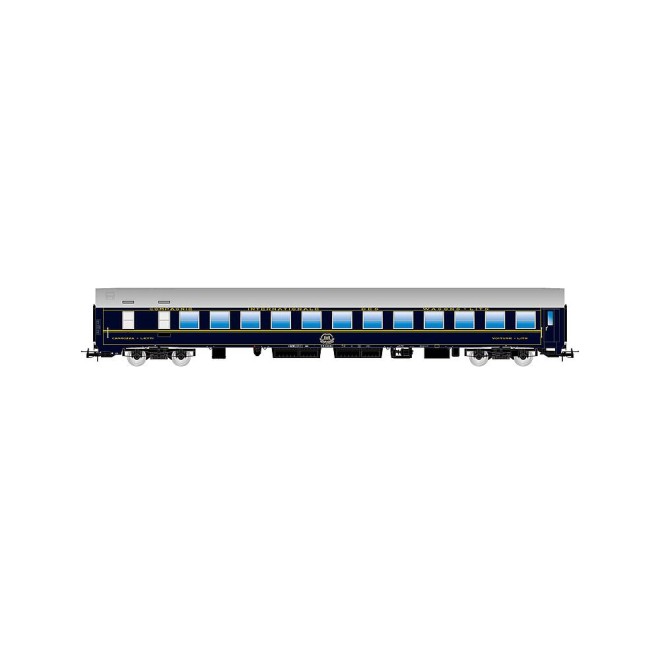 Rivarossi HR4400 - FS, Schlafwagen der Bauart MU ?73 in CIWL-Farbgebung mit Emblem