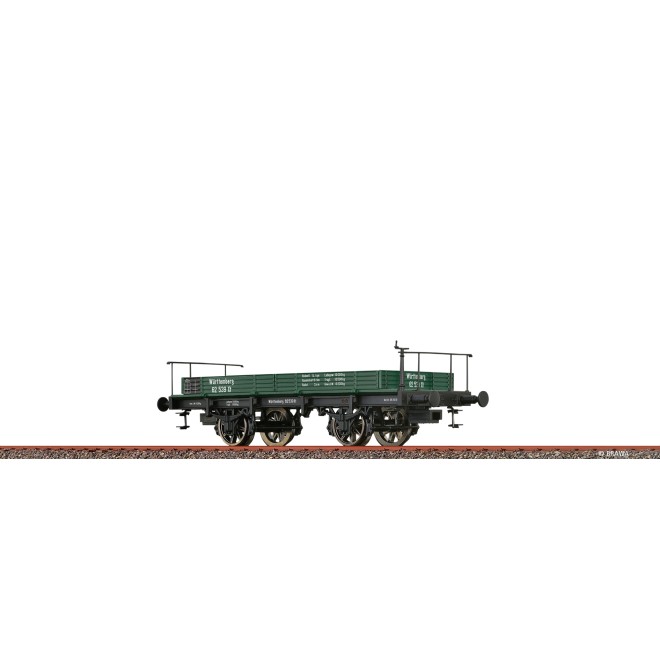 Brawa 47735 - H0 Niederbordwagen Xt K.W.St.E.