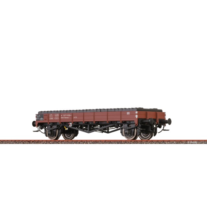 Brawa 50888 - H0 Flachwagen Xr35 DB, mit Ladegut