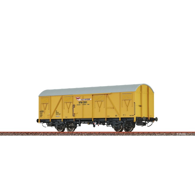Brawa 50908 - H0 Gedeckter Güterwagen Gos245 Wiebe