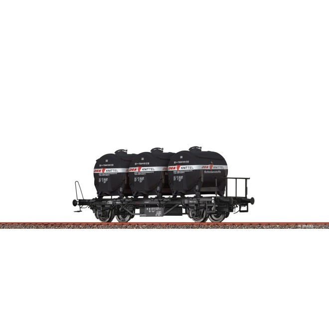 Brawa 50929 - H0 Behältertragwagen Lbs577 DB, mit Ddikr603