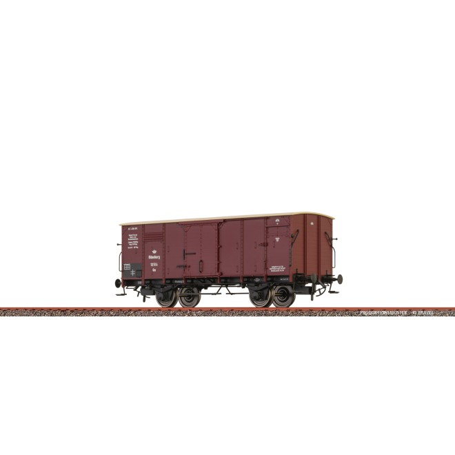 Brawa 51244 - H0 Gedeckter Güterwagen Gm GOS