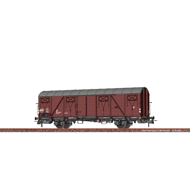 Brawa 51294 - H0 Gedeckter Güterwagen Gbrs-v245 DB