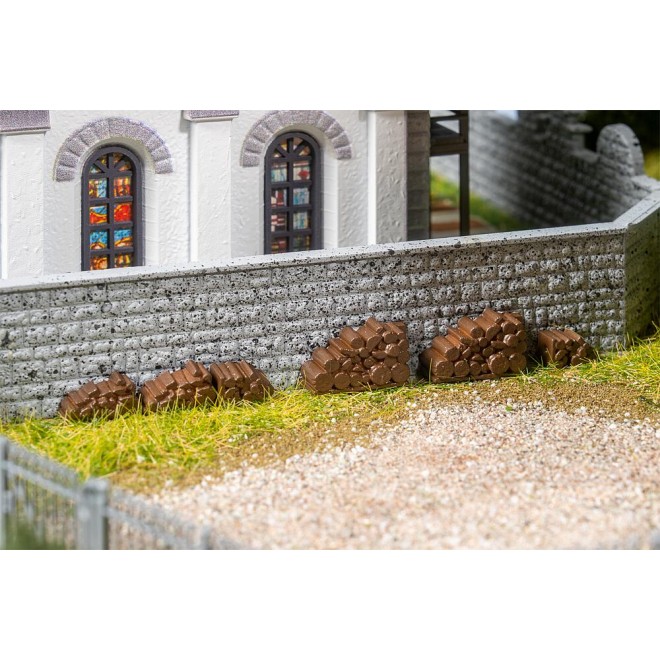 Faller 180007 - Brennholzstapel Altes Holz