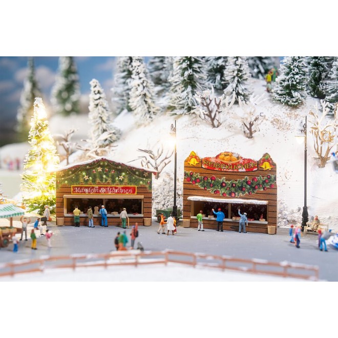 Faller 272020 - 2 Weihnachtsmarktbuden