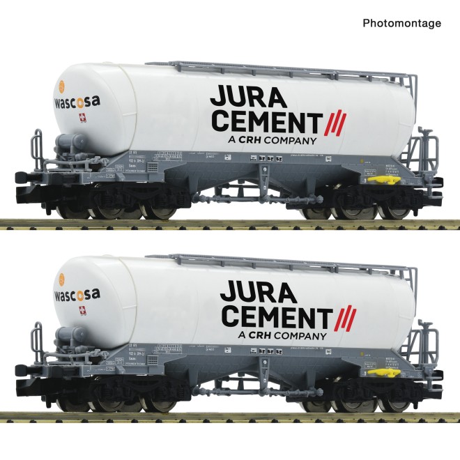 Fleischmann 6660090 - 2er Set Silow. Jura Cement