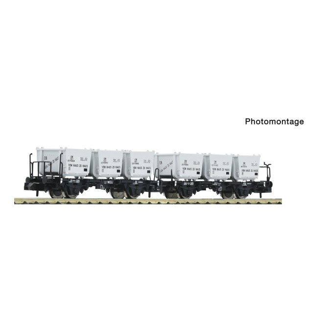 Fleischmann 6660106 - Doppeleinh.Behaeltertragw.