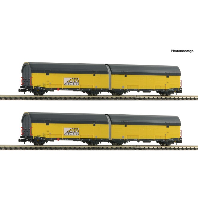 Fleischmann 6660112 - 2er Set Autotransportwagen Altmann #2