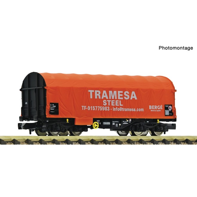 Fleischmann 6660125 - Schiebeplanenwagen Tramesa