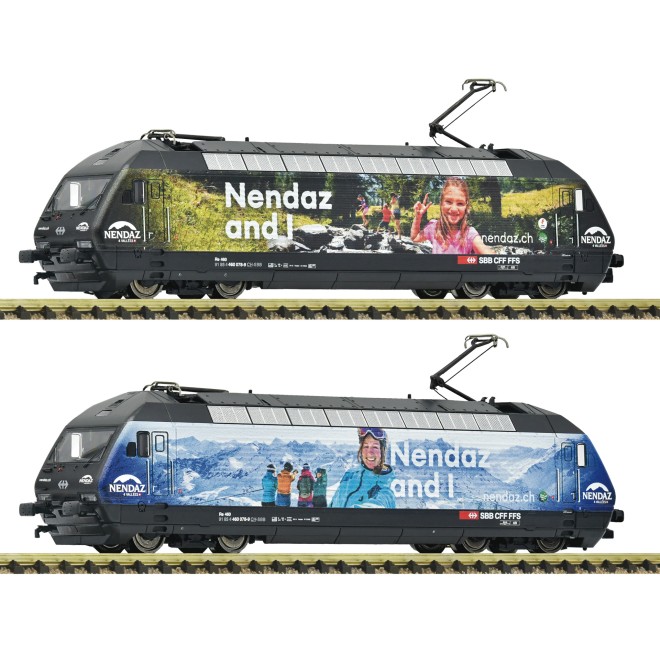 Fleischmann 7560053 - E-Lok Re 460 Nendaz SBB