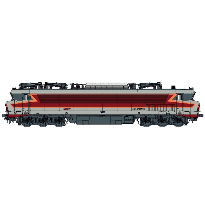 LS Models LS10836S - E-Lok CC 21002 SNCF, Ep.IV, Arzens, AC Sound