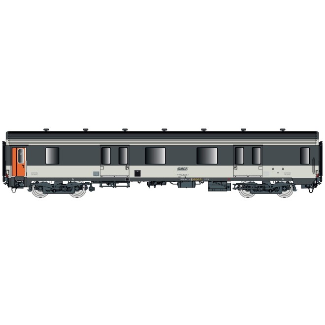 LS Models LS31235 - Packwagen MC76 Dd2s SNCF, Ep.IV, Corail